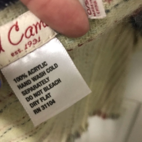 Red Camel Ladies OS Plaid Shawl Capelet‎ Scarf - Picture 5 of 7